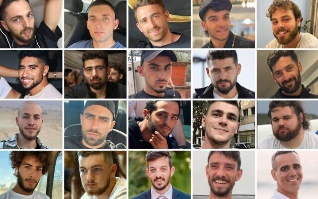 20 محتجز اسرائيلي