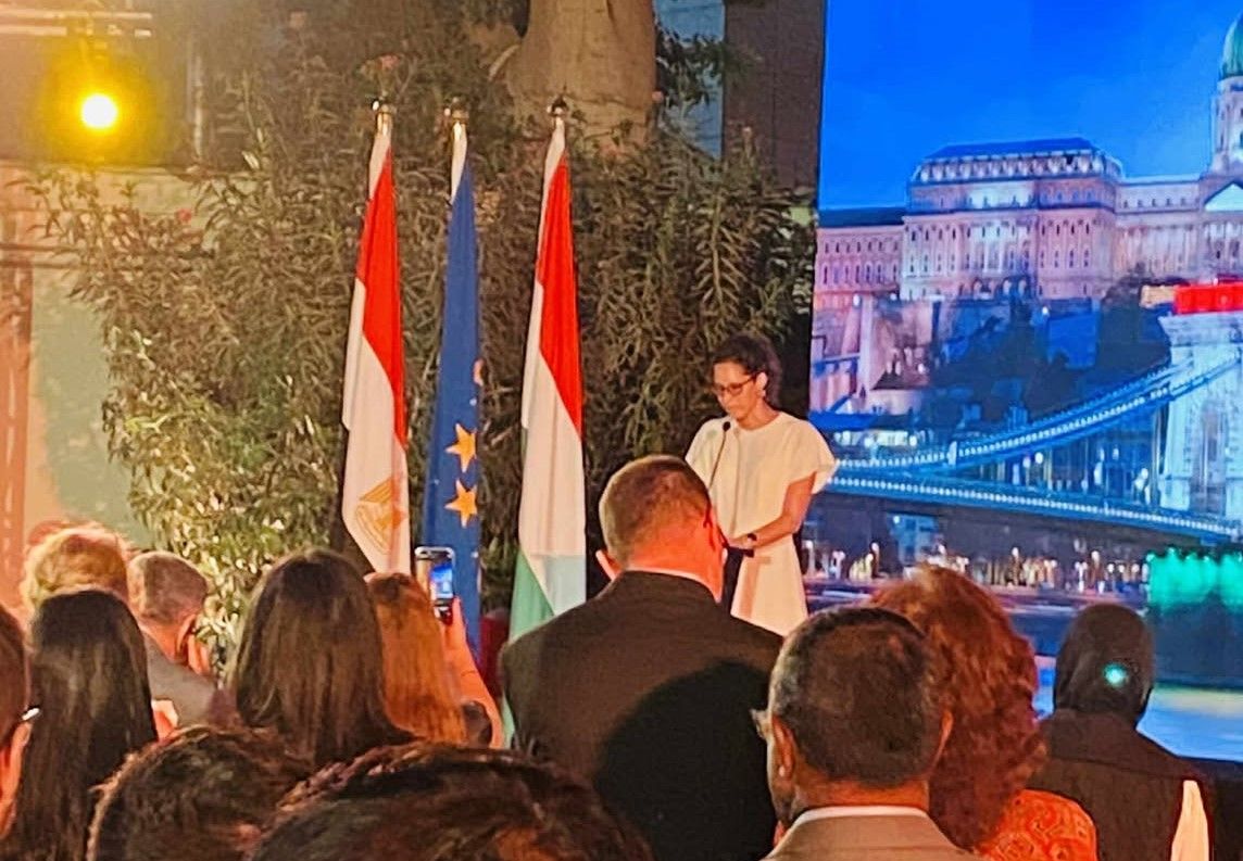 كلمة سفيرة المجر