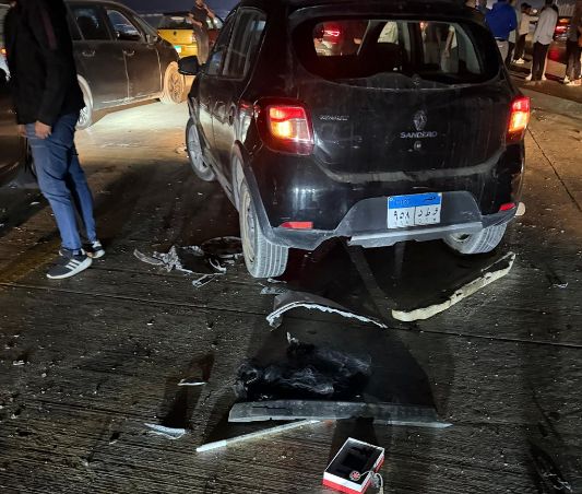 حادث تصادم ينهي حياة سيدة وابنتها على الطريق السياحي بالجيزة