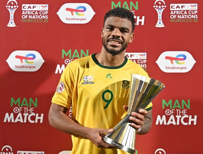 لايل فوستر مهاجم جنوب افريقيا