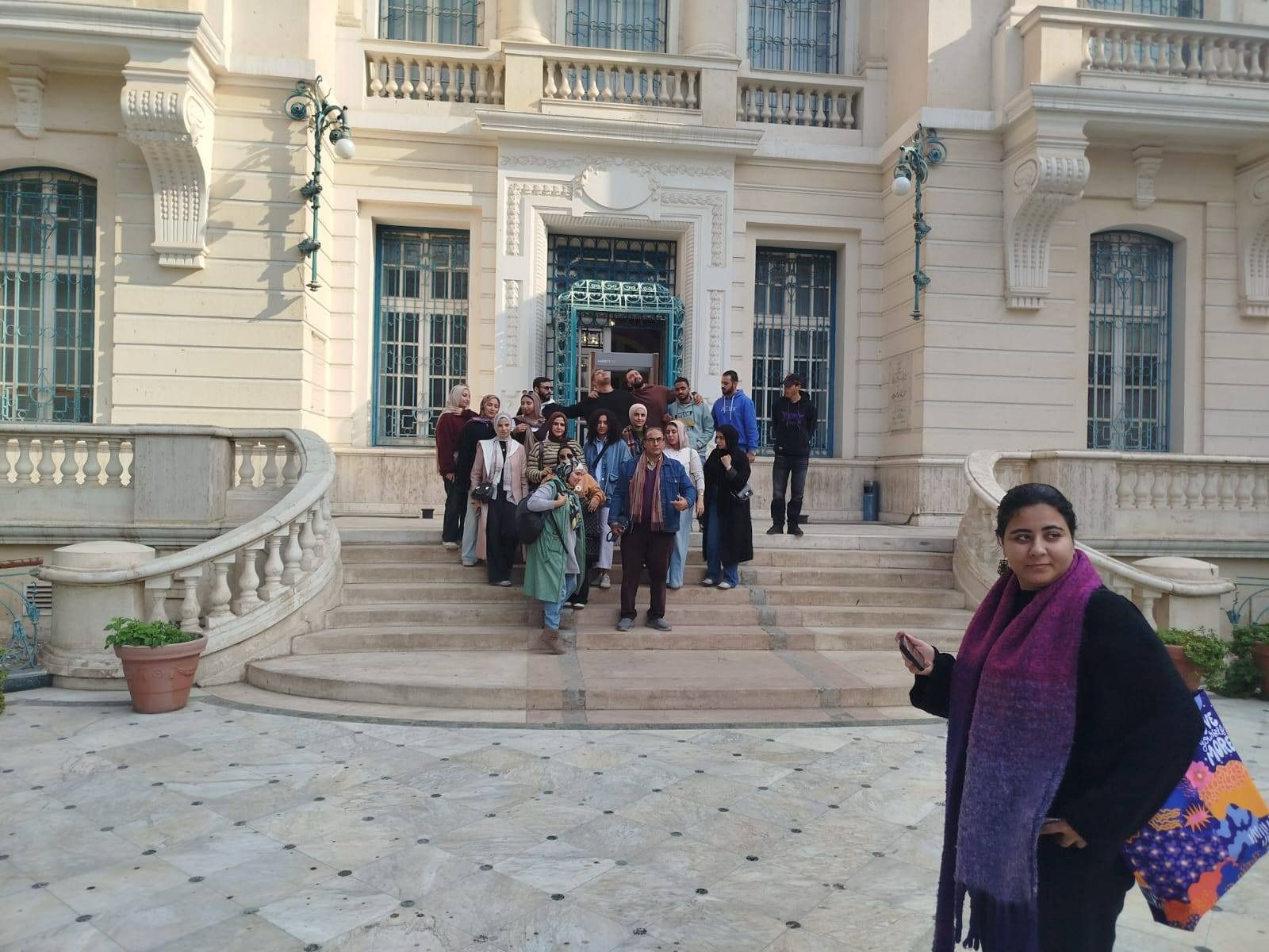 زيارة لمتحف محمود خليل وحرمه زيارة لمتحف محمود خليل وحرمه