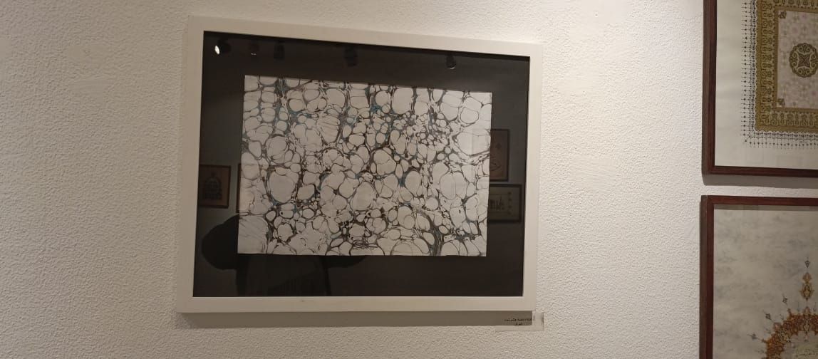 لوحة الفنانة فاطمة ذنون لوحة الفنانة فاطمة ذنون