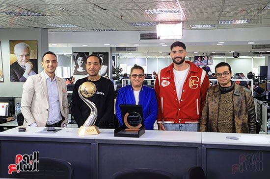 أبطال أفريقيا فى اليوم السابع