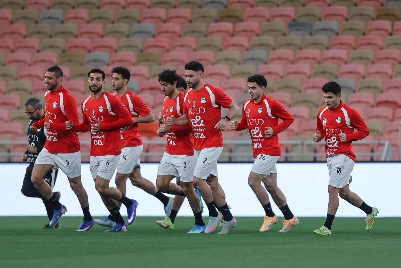منتخب مصر يختتم تدريباته منتخب مصر يختتم تدريباته