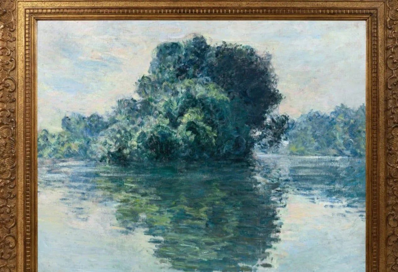 لوحة الفنان كلود مونيه