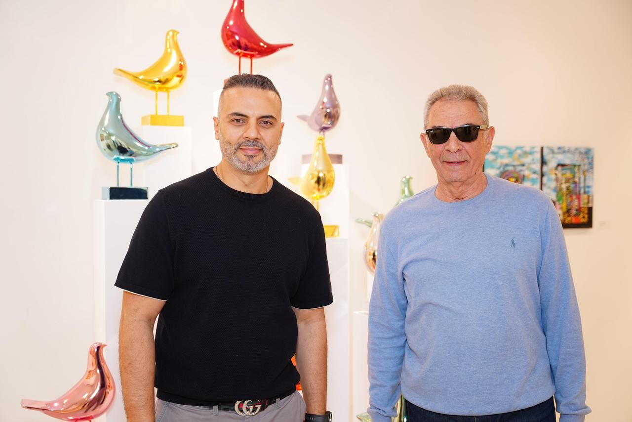 الفنان محمود حميدة وأحمد فريد