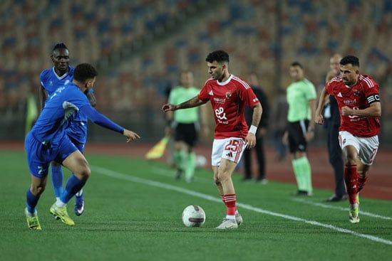 زيزو خلال المباراة