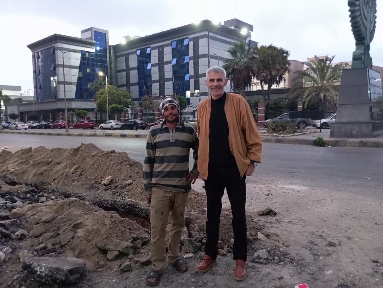 الاشراف على توصيل المرافق