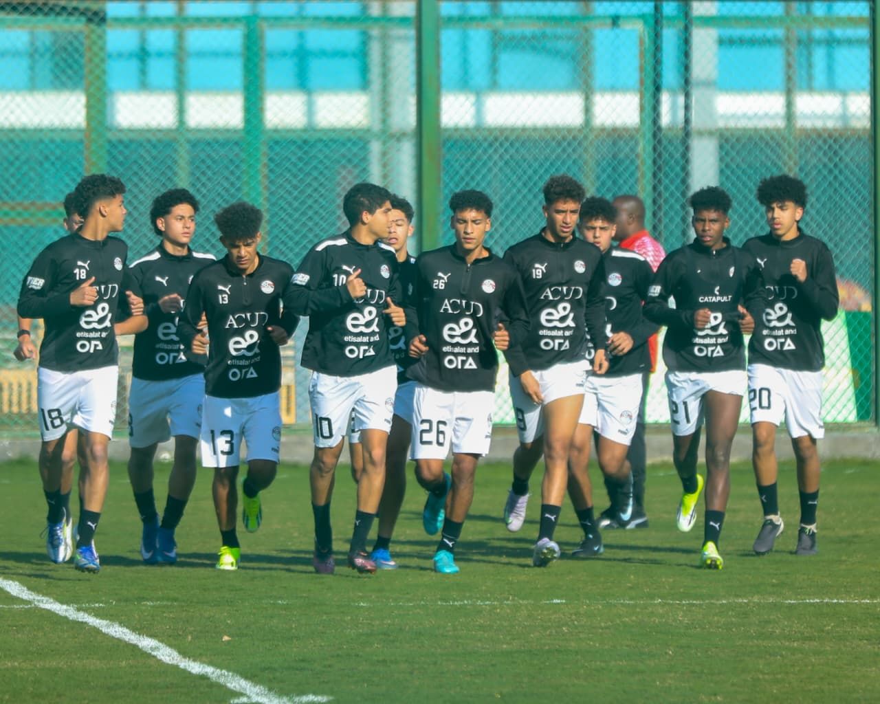 تدريب منتخب مصر مواليد 2009 (2)