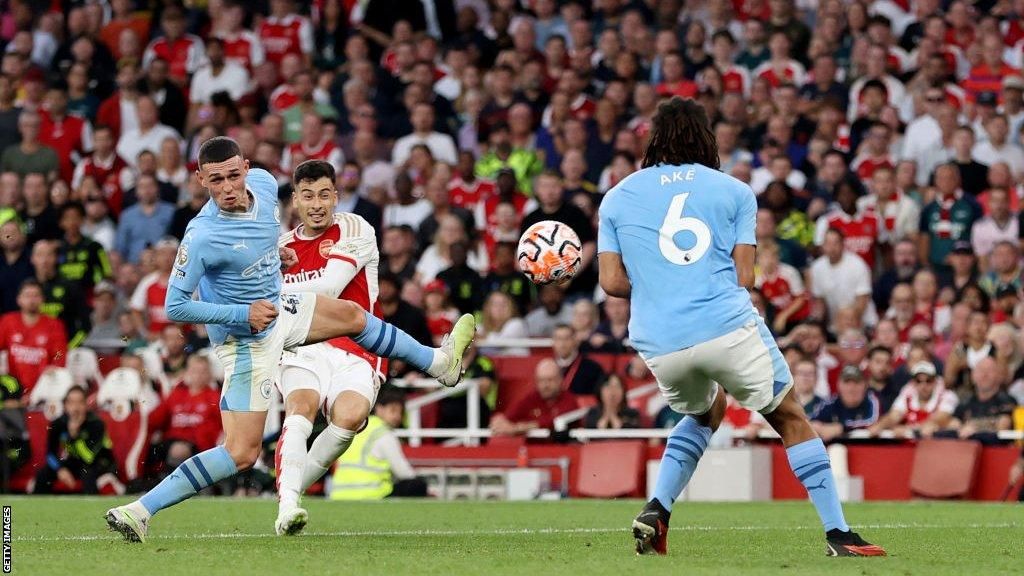 Arsenal 1-0 Manchester City: Gabriel Martinelli scores dramatic late winner - BBC Sport