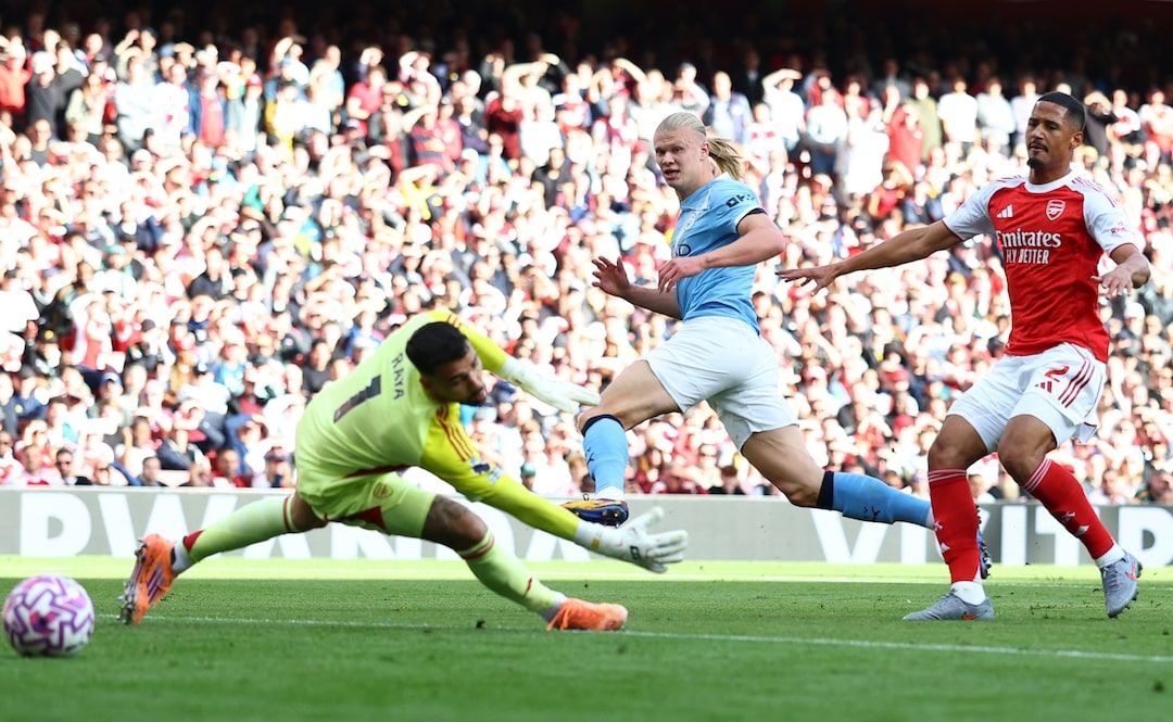 Martinelli snatches late point for Arsenal in 1-1 draw with Man City | Reuters