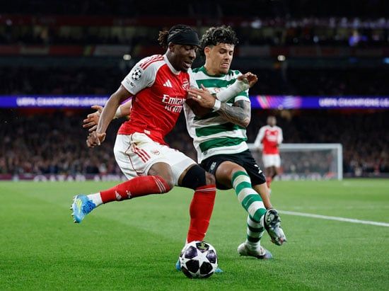 أرسنال وسبورتينج لشبونة دورى أبطال أوروبا أرسنال وسبورتينج لشبونة دورى أبطال أوروبا