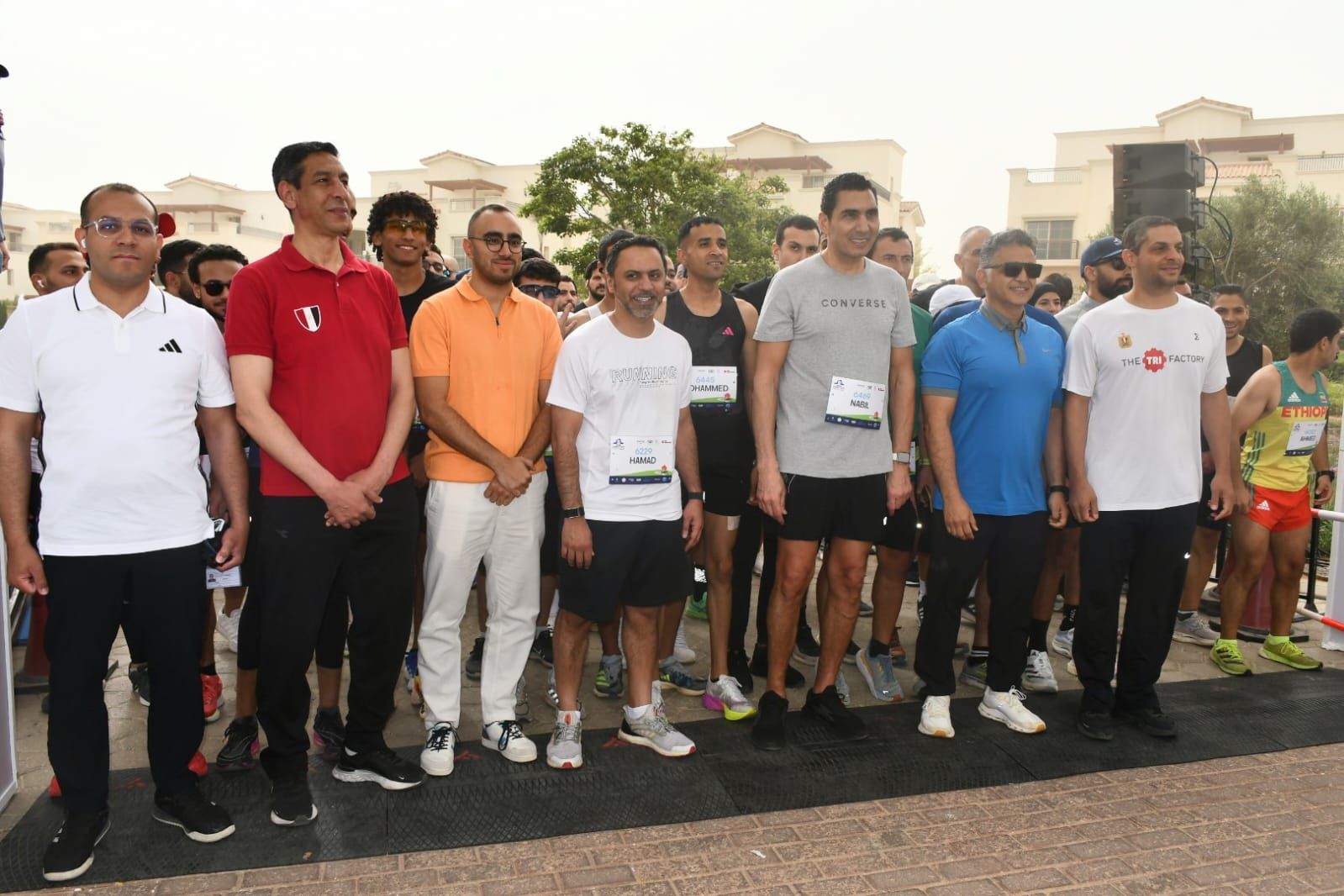 جوهر نبيل وسفير الغمارات في السباق