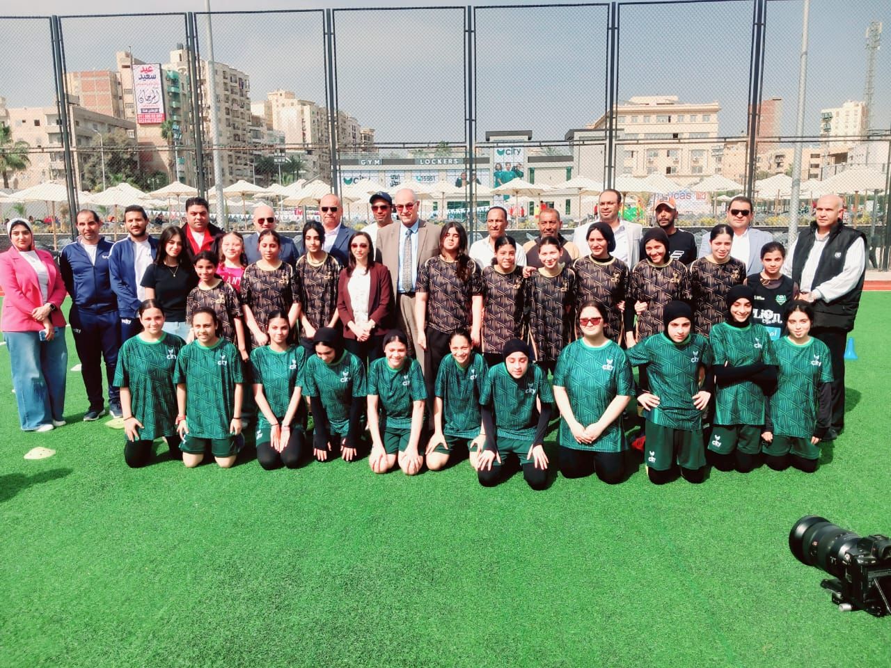 صورة جماعية أثناء الفعاليات