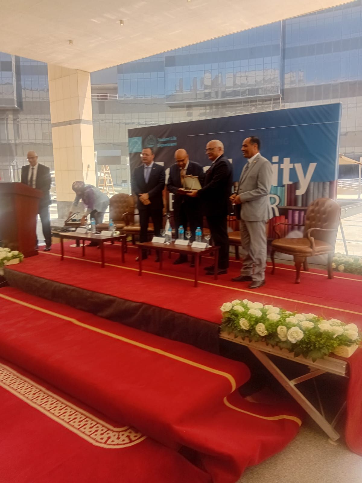 افتتاح معرض الكتاب بمدينة زويل (1)