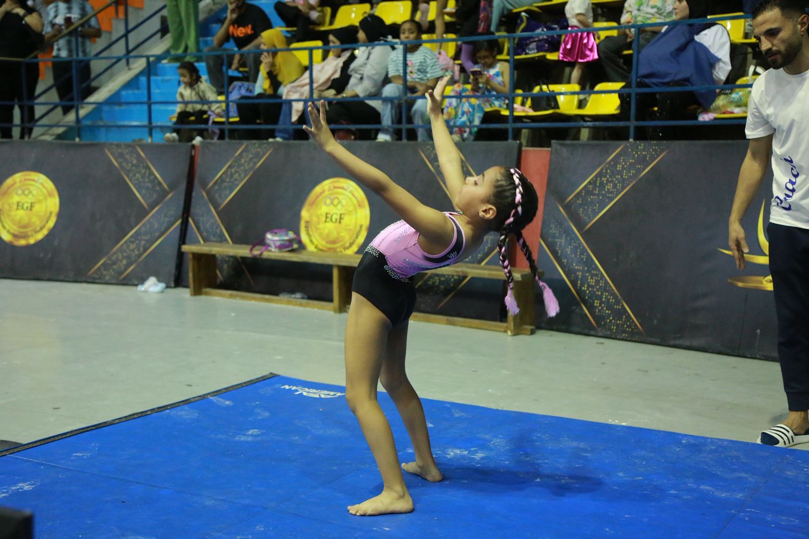 فيروز أحمد حسن تحصد ذهبية الجمهورية وكأس البطولة للجمياز للمرة الرابعة على التوالى (13)