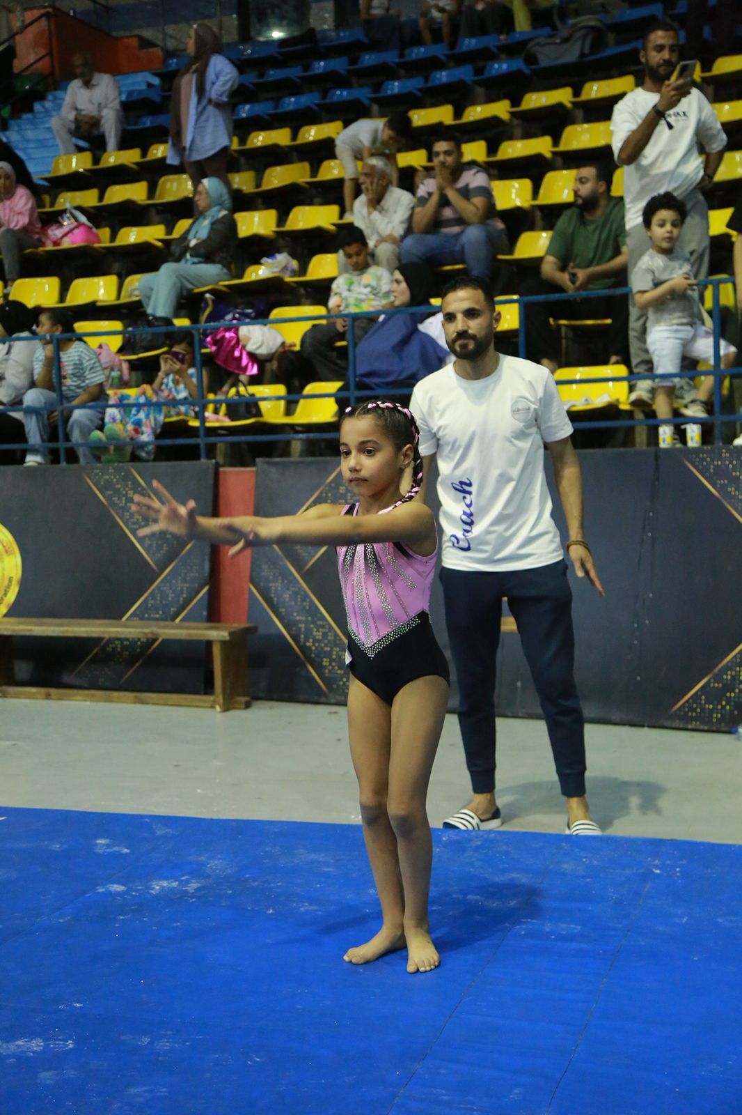 فيروز أحمد حسن تحصد ذهبية الجمهورية وكأس البطولة للجمياز للمرة الرابعة على التوالى (17)