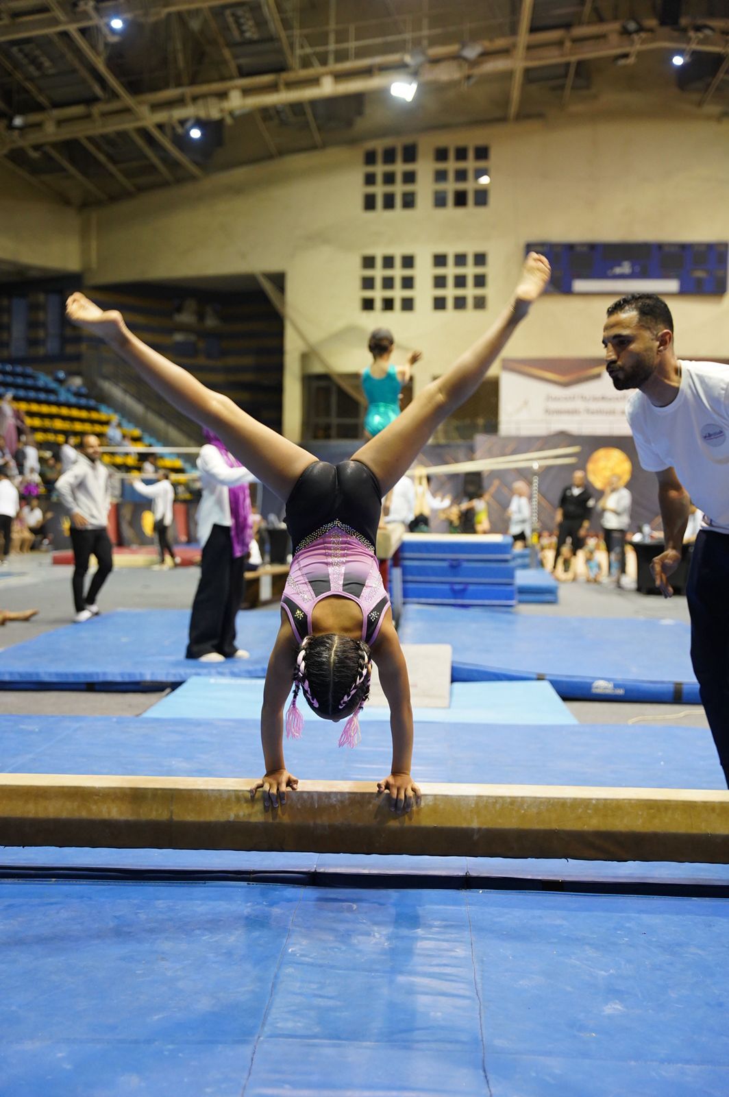 فيروز أحمد حسن تحصد ذهبية الجمهورية وكأس البطولة للجمياز للمرة الرابعة على التوالى (2)