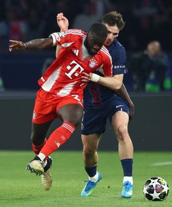 مباراة باريس والبايرن