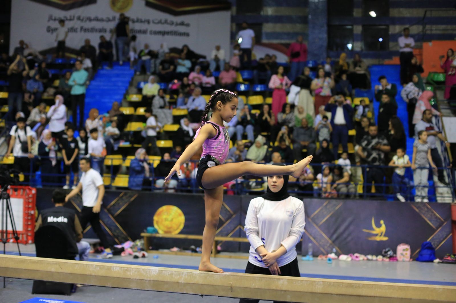 فيروز أحمد حسن تحصد ذهبية الجمهورية وكأس البطولة للجمياز للمرة الرابعة على التوالى (10)