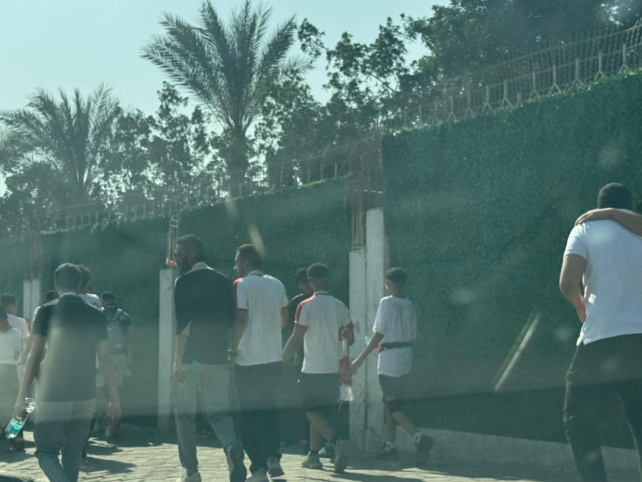 توافد جماهير الزمالك