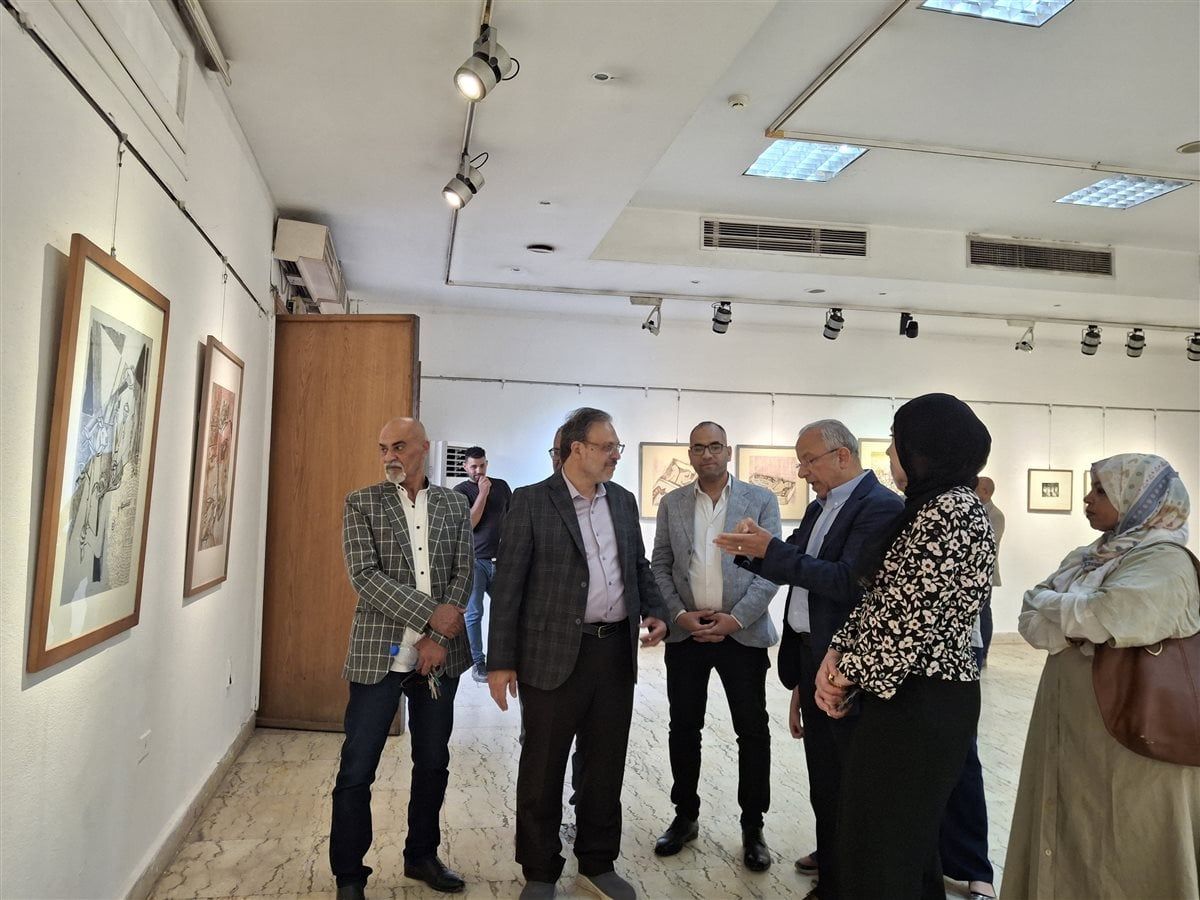 افتتاح معرض