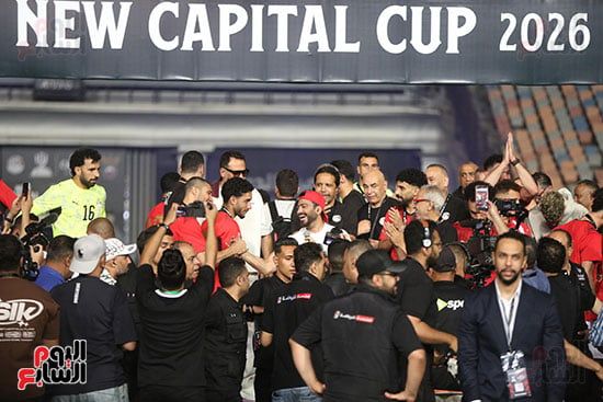 منتخب مصر يفوز على روسيا وديا ويتوج بكأس العاصمة الجديدة (13)