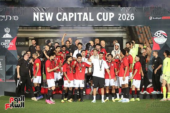 منتخب مصر يفوز على روسيا وديا ويتوج بكأس العاصمة الجديدة (7)