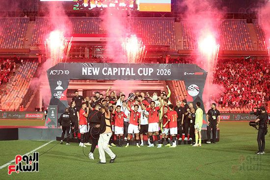 منتخب مصر يفوز على روسيا وديا ويتوج بكأس العاصمة الجديدة (19)