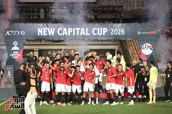 منتخب مصر يفوز على روسيا وديا ويتوج بكأس العاصمة الجديدة (8)