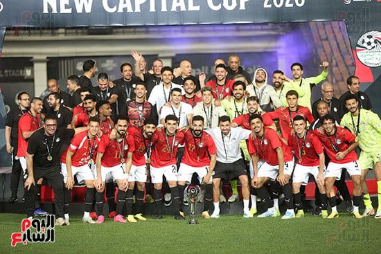 منتخب مصر يفوز على روسيا وديا ويتوج بكأس العاصمة الجديدة (2)