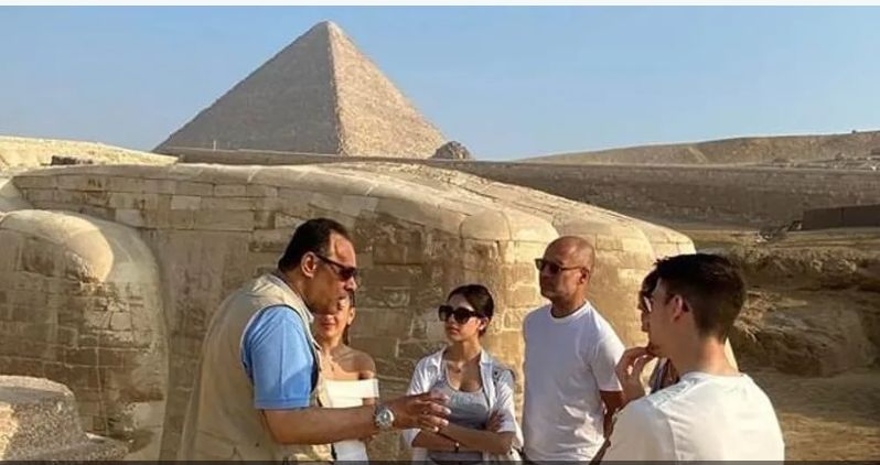 جوارديولا في الاهرامات