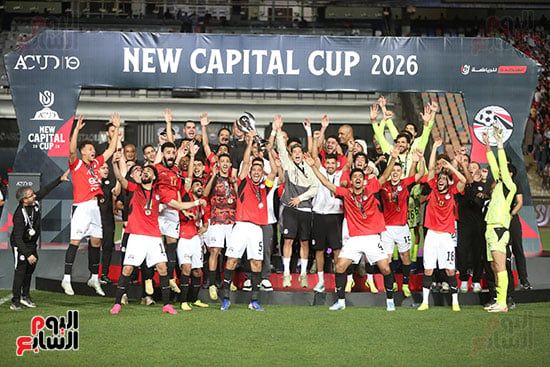 منتخب مصر يفوز على روسيا وديا ويتوج بكأس العاصمة الجديدة (5)