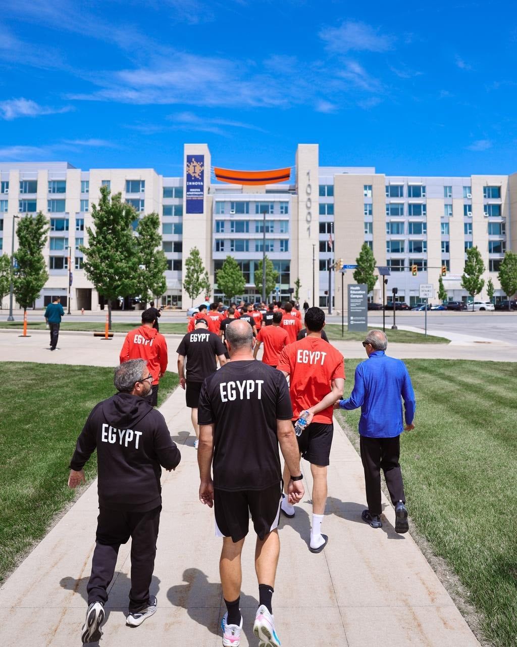 جولة سير للاعبي منتخب مصر (3) جولة سير للاعبي منتخب مصر (3)