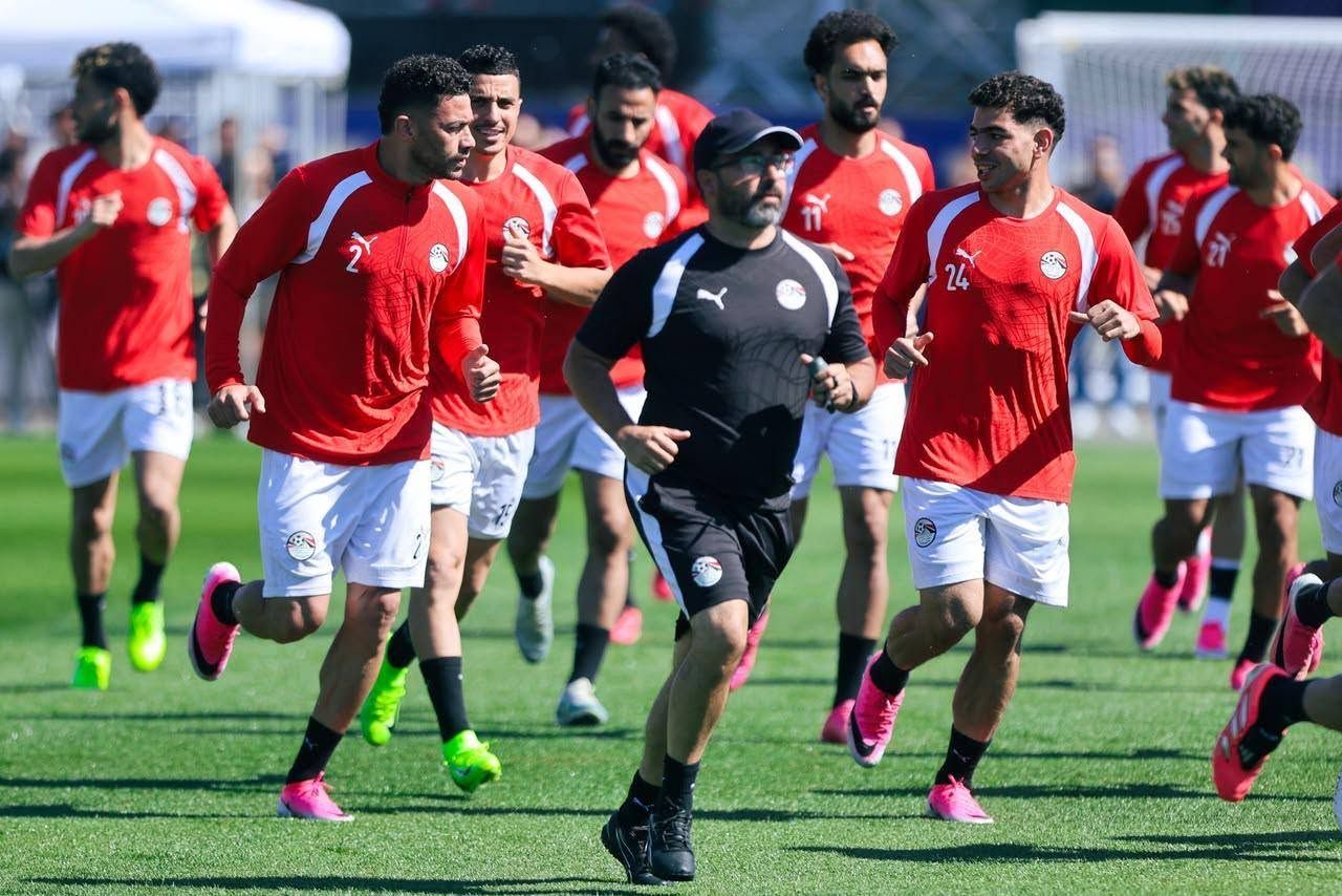 منتخب مصر يختتم تدريباته لمواجهة بلجيكا (4) منتخب مصر يختتم تدريباته لمواجهة بلجيكا (4)