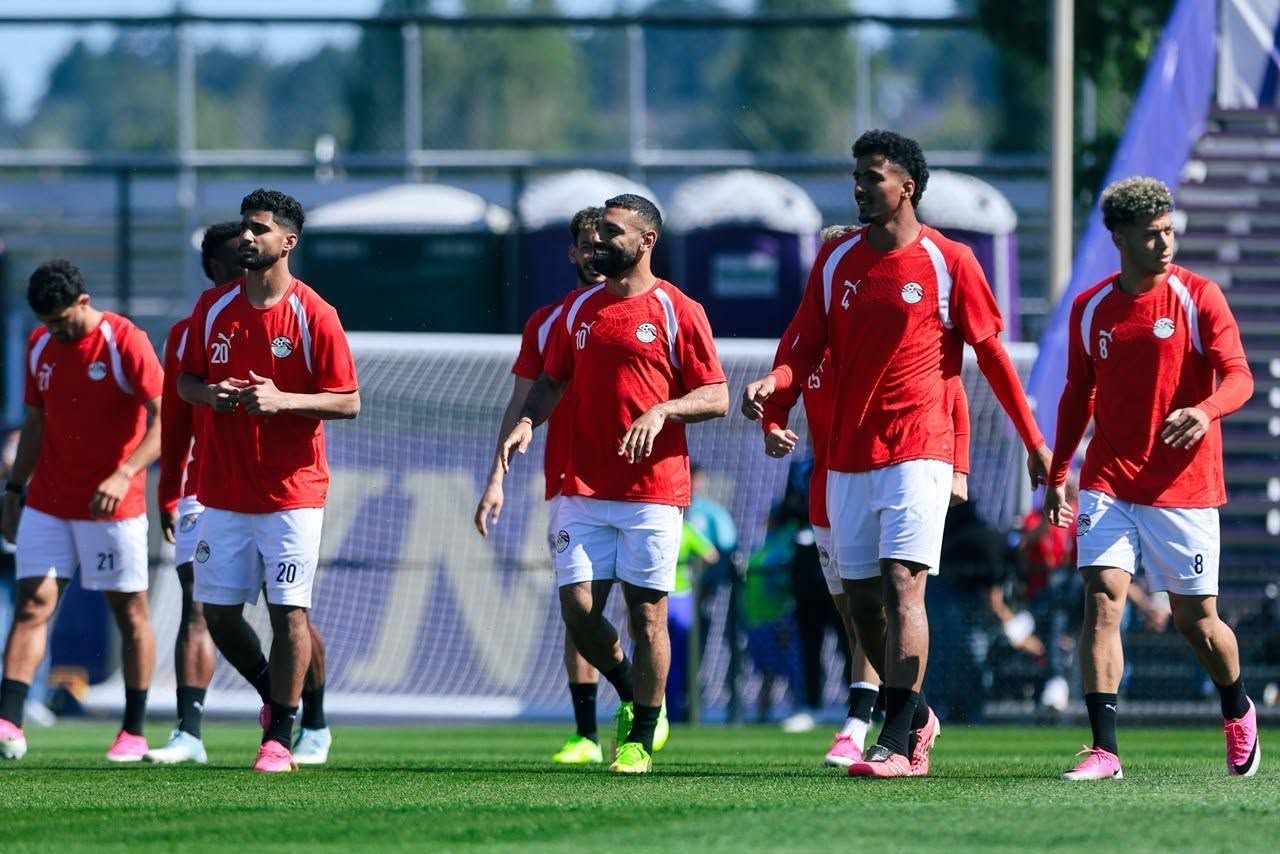 منتخب مصر يختتم تدريباته لمواجهة بلجيكا (6) منتخب مصر يختتم تدريباته لمواجهة بلجيكا (6)