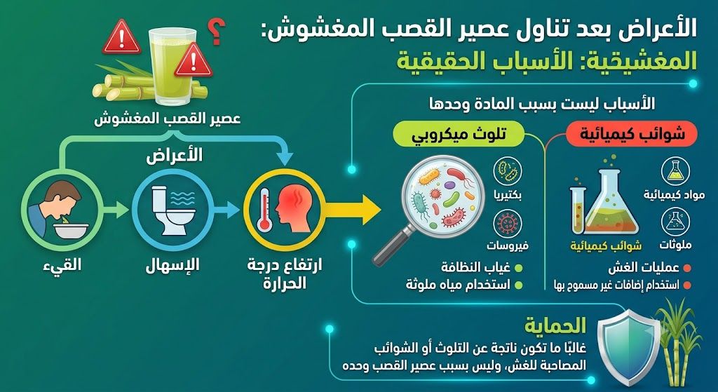 كل ما تريد معرفته عن خطورة ثاني أكسيد التيتانيوم في عصير القصب