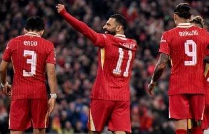 ليفربول ضد وست هام.. محمد صلاح يسجل فى الفوز 5-1 بكأس كاراباو