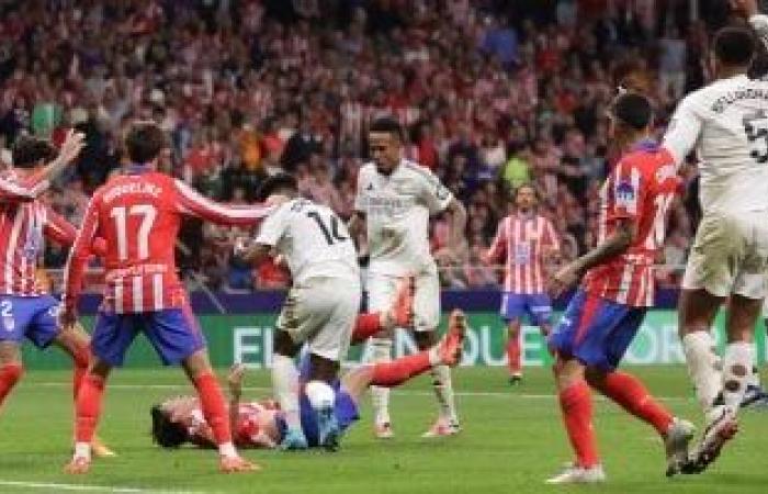 أتلتيكو مدريد يكشف تفاصيل إصابة لو نورماند الخطيرة فى الدماغ بعد الديربى