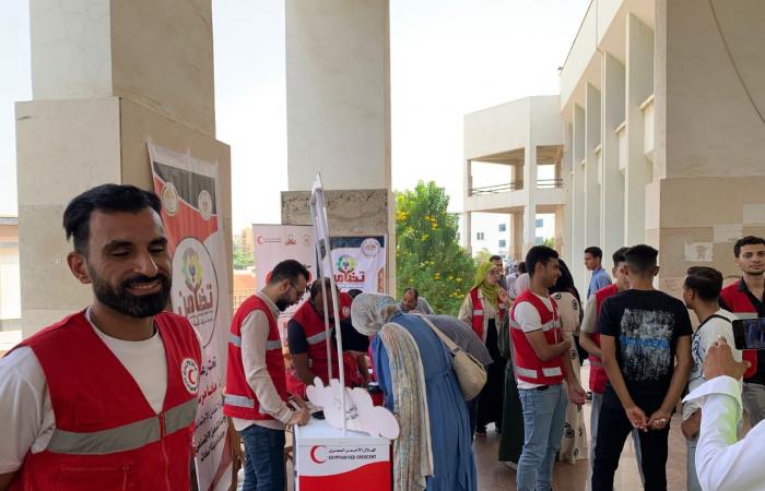 الهلال
      الأحمر
      وتضامن
      الجامعات
      يطلقان
      حملة
      "RED
      WEEK"
      على
      مستوى
      35
      جامعة