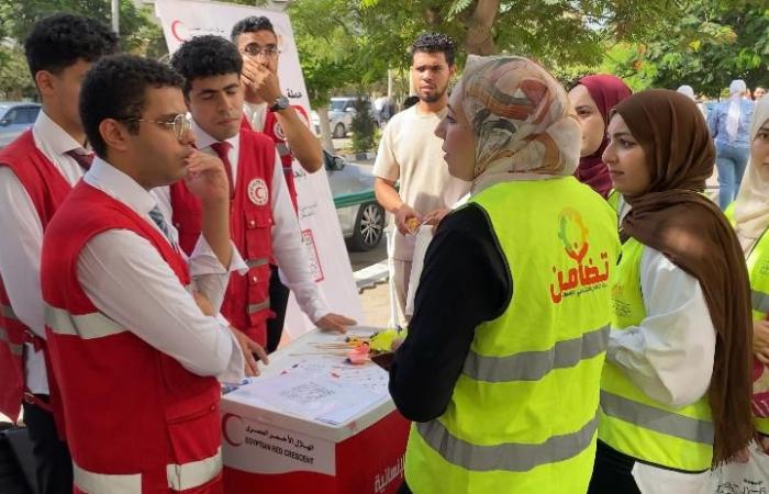 الهلال
      الأحمر
      وتضامن
      الجامعات
      يطلقان
      حملة
      "RED
      WEEK"
      على
      مستوى
      35
      جامعة