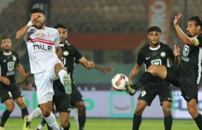 الزمالك
      ينهي
      الشوط
      الأول
      متقدمًا
      على
      البنك
      الأهلي
      بهدف
      ناصر
      ماهر