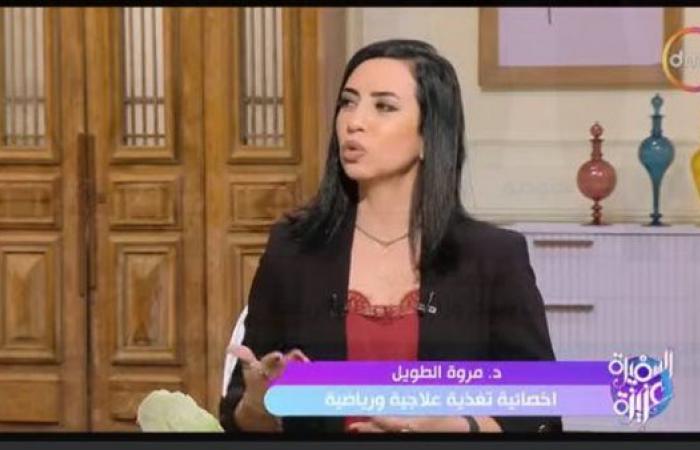 إخصائية
      تغذية
      توضح
      لـ"السفيرة
      عزيزة" المفاهيم
      الخاطئة
      عن
      التغذية
      السليمة