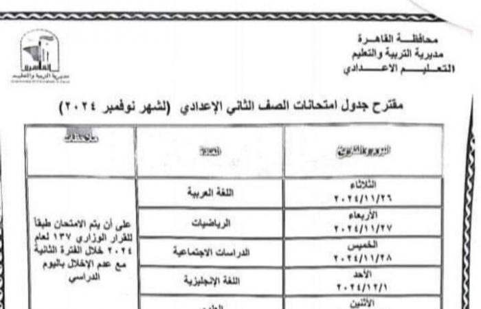 جداول
      اختبارات
      شهر
      نوفمبر
      لصفوف
      النقل
      بالقاهرة