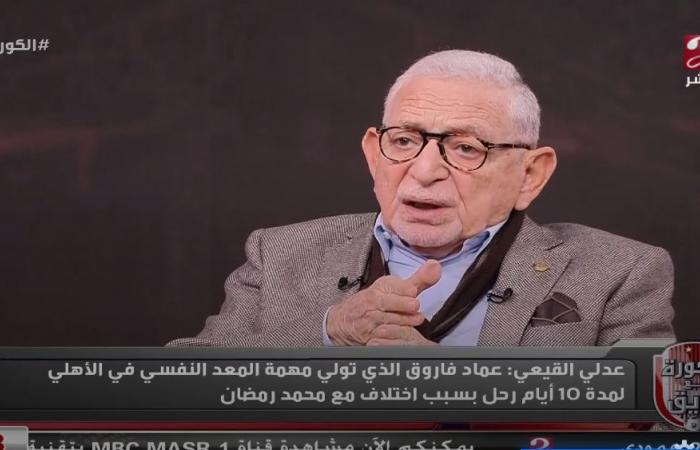 عدلي
      القيعي:
      طريقة
      رحيل
      إيهاب
      جلال
      عن
      منتخب
      مصر
      عار
      على
      الكرة
      المصرية..
      وعلي
      ماهر
      يستطيع
      قيادة
      النادي
      الأهلي