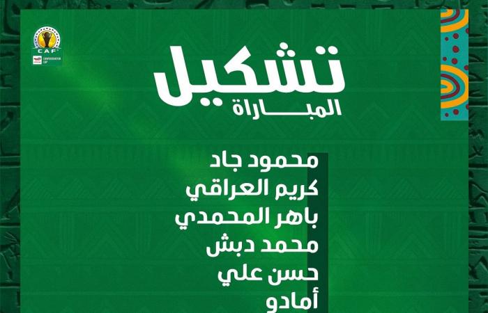 تشكيل
      المصري
      البورسعيدي
      الرسمي
      أمام
      أنيمبا
      النيجيري
      في
      كأس
      الكونفدرالية
      الأفريقية