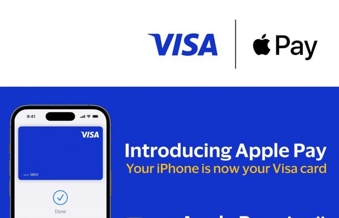 فيزا
      توفر
      خدمة
      "Apple
      Pay"
      لعملائها
      في
      مصر