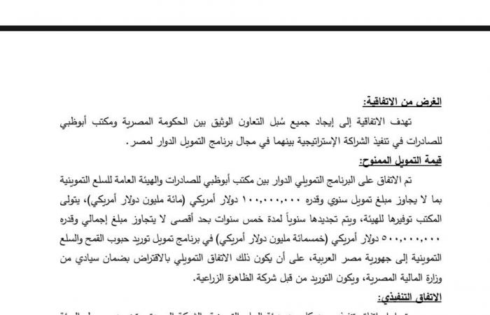 500مليون
      دولار..النائب
      محمد
      سليمان
      يستعرض
      تقرير
      إتفاقية
      توريد
      القمح
      بين
      مصر
      والإمارات