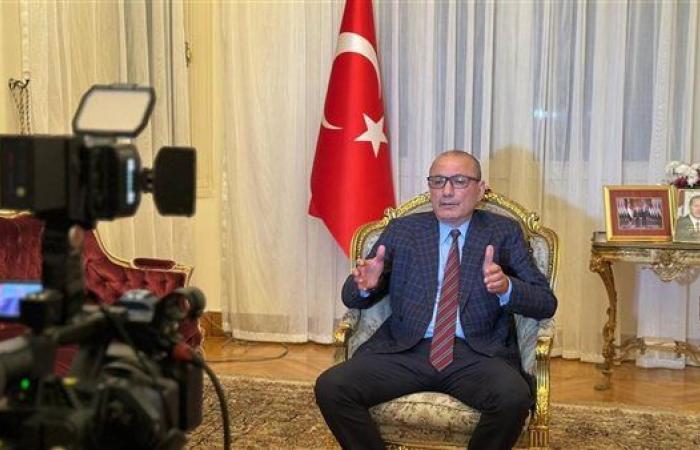 السفير
      التركي:
      أردوغان
      زار
      مصر
      مرتين
      هذا
      العام
      والعلاقات
      المتنامية
      بين
      القاهرة
      وأنقرة