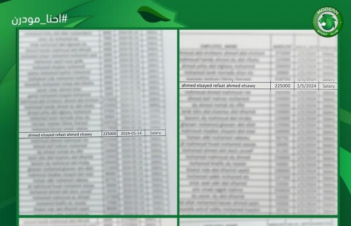 بالمستندات..
      مودرن
      سبورت
      يرد
      على
      قرار
      اتحاد
      الكرة
      بشأن
      مستحقات
      أحمد
      رفعت